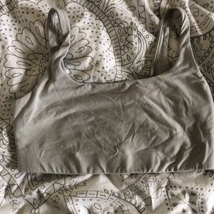 🌴VICTORIA SECRET LIGHT GRAY SPORTS BRA